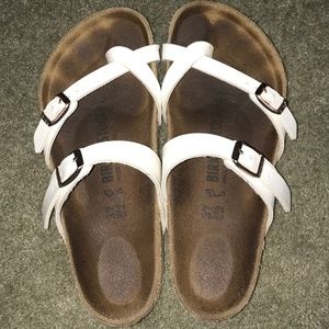White Mayari Birkenstocks